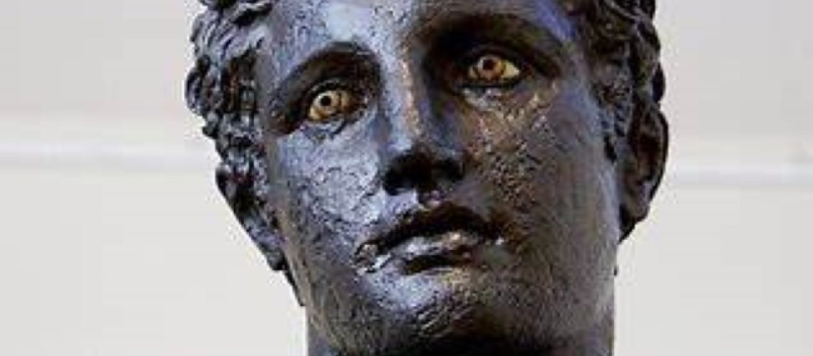 bronze with eyes