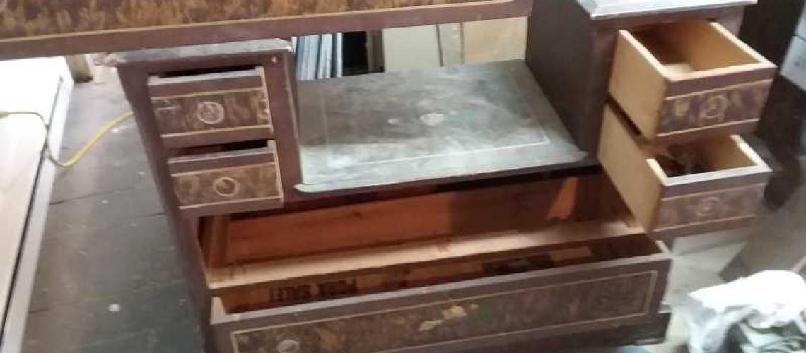 drawers open