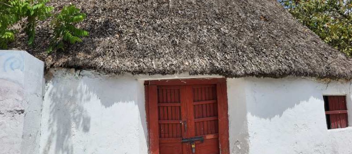 thatched roof